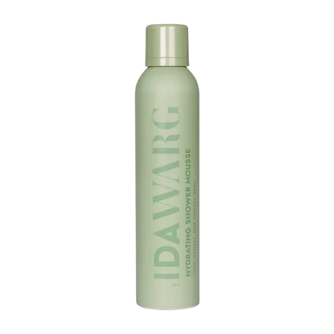 8e437523e652794a9ed6bddb1ef83e98.webp IDA WARG - HYDRATING SHOWER MOUSSE- 200 ML - Bilde 1