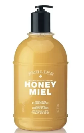 921a604df8ea373a00841ba224cdf65b.webp Perlier - Honey Miel Bade såpe 500 ml & Body lotion 250- Gavesett - Bilde 1