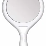 TITANIA - Speil Hånd Hvit x2/x5