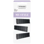 TITANIA - Hårklemme - Fliseklemmer black 5 cm, 30 pce