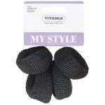 TITANIA - My style hårstrikk frotte svart