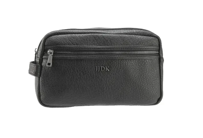 55e97e512cfa06b98a1ab640a89e2b62.webp JJDK - Boulevardier - Sort toalettveske - Bilde 1