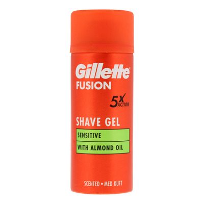 071bb201fc82cbf7ce39b2378f70aa0c.jpg GILLETTE - Fusion Sensitive Shave Gel - 75ml - Bilde 1