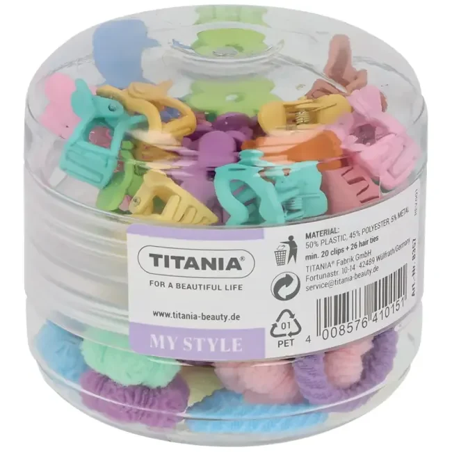 3c7d5963b4090b4c865b3565a0e31570.webp TITANIA - My Style Hair set in box - small - Bilde 1