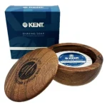 KENT - Shaving Soap in Classic Wooden Bowl