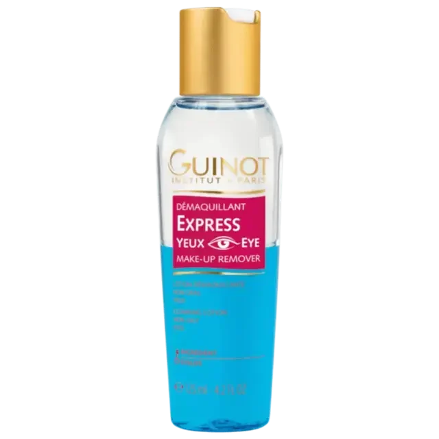 3372b7028cc8779f4d26cf1c811b2cf9.webp GUINOT - EXPRESS YEUX Eye Makeup Remover Non-Oily 125ml - Bilde 1