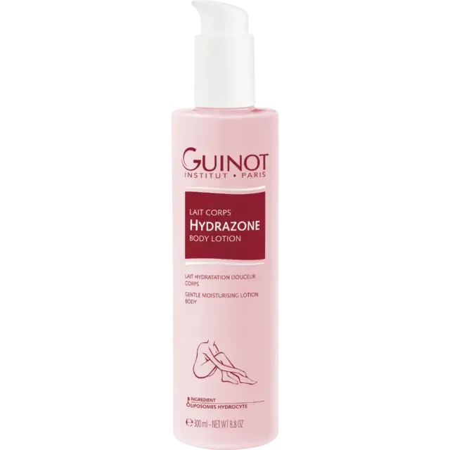 4737472ee709961f433bdf4d2c7160b2.webp GUINOT - HYDRAZONE Body Lotion 300 ml - Bilde 1