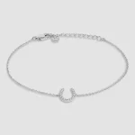 Hermines Story - Lilly – Horseshoe armbånd - Sølv