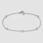 Hermines Story - Johanne - Chain Armbånd - Sølv