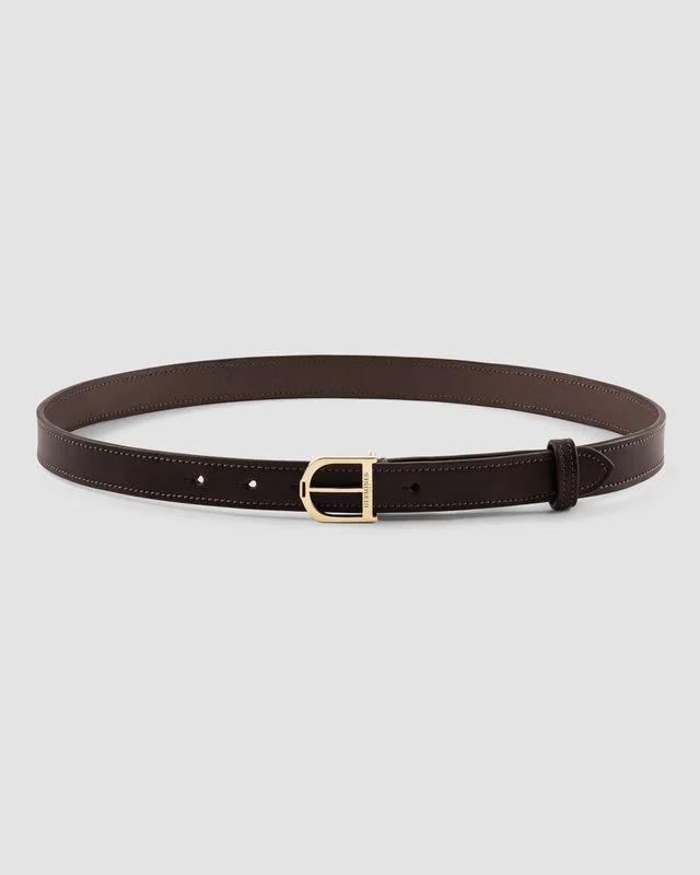a291e0b80477aa977310f120cb8458e8.webp Hermines Story - Classic Small 95cm - Skinnbelte - Havana Brown - Dark Brown - Large - Bilde 1