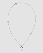Hermines Story - Johanne - Small Stirrup Halskjede- Sølv