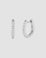 Hermines Story - Lilly - Horseshoe Hoops - Sølv