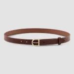 Hermines Story - Classic Small 85cm- Skinnbelte - Hazelnut - Light Brown - Medium