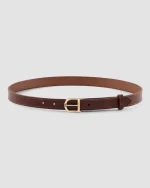 Hermines Story - Classic Small 85cm- Skinnbelte - Hazelnut - Light Brown - Medium