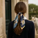 Hermines Story  Scarf No. 08 – Midnight 53x53 - Bilde 4