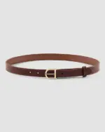 Hermines Story – Classic Small 75cm - Skinnbelte – Hazelnut – Light Brown – Small