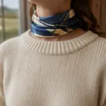 Hermines Story  Scarf No. 08 – Midnight 53x53 - Bilde 2