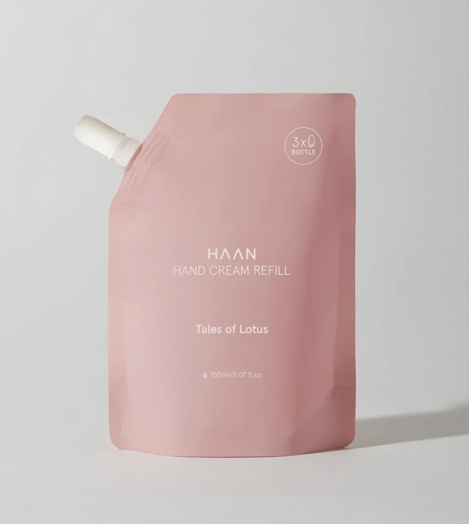 17e9ab84e1f1e72e59aed99830b336a3.webp HAAN - Hand Cream Refill Tales Of Lotus - Bilde 1