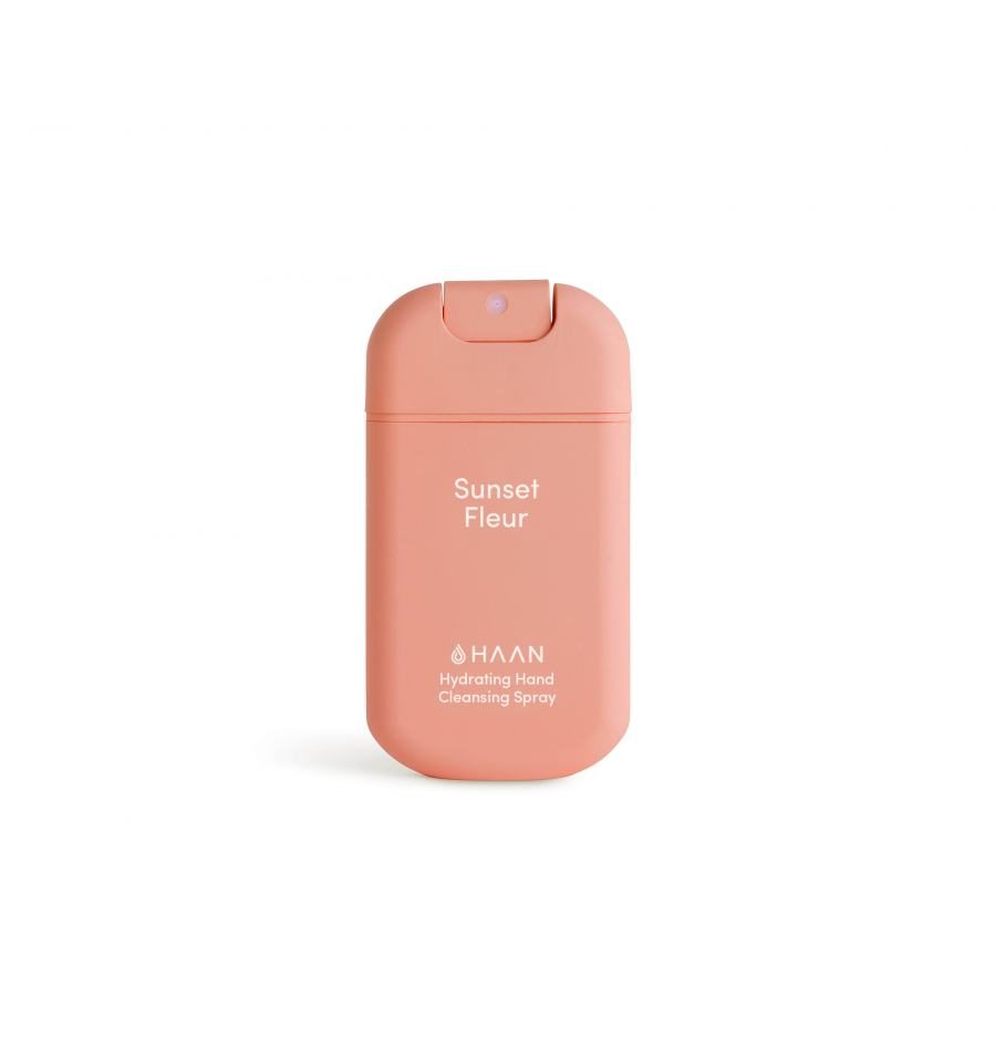 38c7f0683fb777474eef2174bd3bc196.jpg HAAN - Hand Sanitizer Sunset Fleur 30ml - Bilde 1