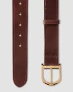 Hermines Story – Classic Small 75cm - Skinnbelte – Hazelnut – Light Brown – Small - Bilde 2
