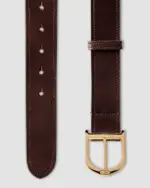 Hermines Story - Classic Small 85cm - Skinnbelte - Havana Brown- Dark Brown - Medium - Bilde 2