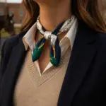 Hermines Story  Scarf No. 03 – Forest 53x53 - Bilde 4