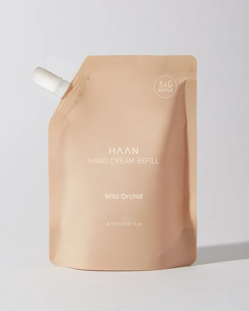 b003bffab398a753388ae92395d3db93.webp HAAN - Hand Cream Refill Wild Orchide - Bilde 1