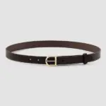 Hermines Story - Classic Small 85cm - Skinnbelte - Havana Brown- Dark Brown - Medium