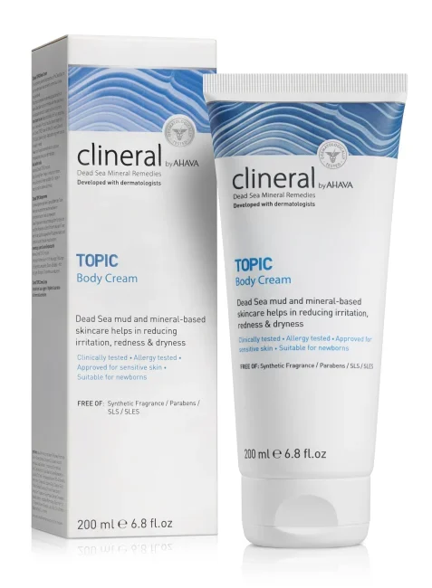 69d8de9f6cdf33f3c4433a1e2565c073.webp AHAVA - Clineral Topic Body Cream - Bilde 1