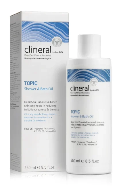 e885f6cdda7c293d7225a27272c0809c.webp AHAVA - Clineral Topic Shower & Bath Oil - Bilde 1